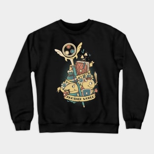 Another world  - Gaming Tattoo - Ni no kuni Crewneck Sweatshirt